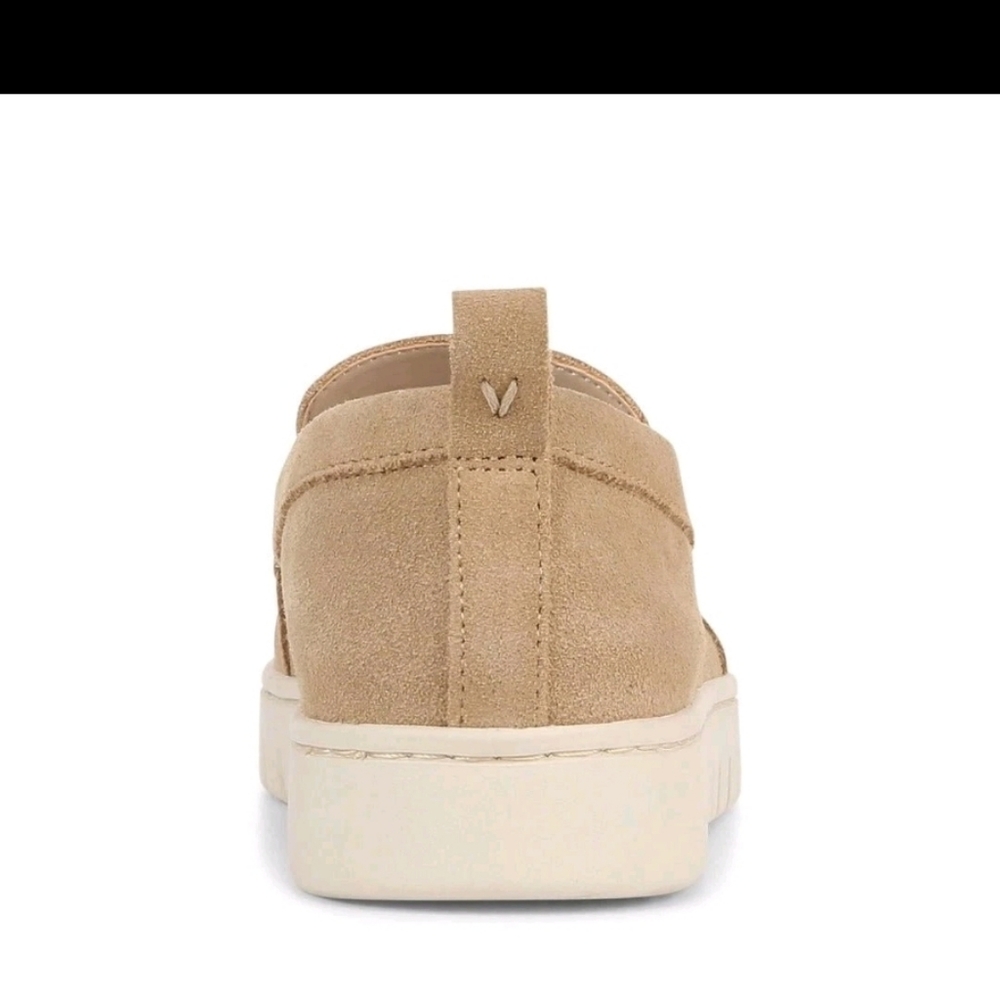 Vionic Women's Uptown Loafer Sand Suede Shoes - Picture 5 of 9